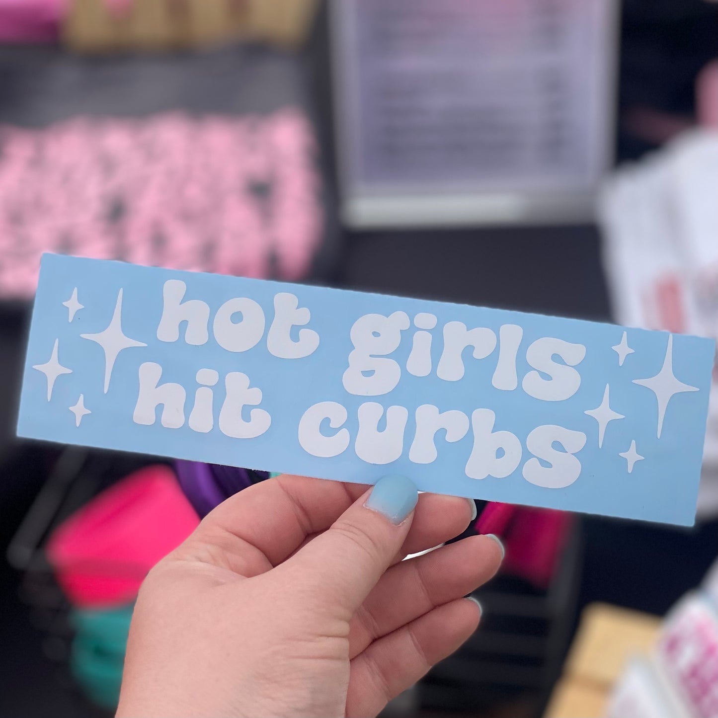 Hot Girls Hit Curbs